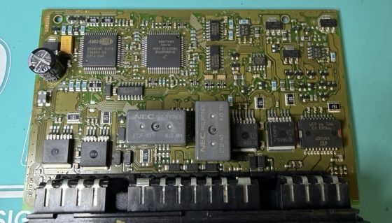 Porsche 997 komforto modulio procesorius ir elektroninė plokštė
