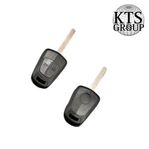 Opel Astra/Corsa/Meriva 2 mygtukų nuotolinio valdymo raktas tuščias seno tipo HU100
