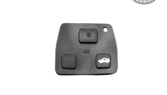 Toyota rakto guminiai mygtukai | Avensis, Corolla, RAV4, Yaris, Auris