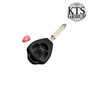Toyota 4 mygtukų raktų korpuso analogas su (TOY-43 geležte)