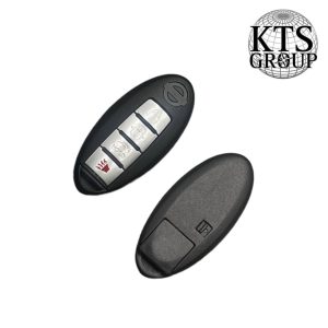 Nissan Altima/Maxima/Murano/Sentra/370Z/Pathfinder/Rogue Nissan 3+1 mygtukų nuotolinio valdymo raktelio tuščias su išmaniuoju raktu