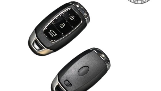 Hyundai Naujas Elantra 3 mygtukų nuotolinio rakto ruošinys su bagažinės mygtuku