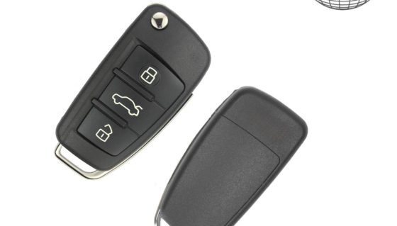Audi A4, S4, RS4 ir A2 atlenkiamas raktas 433 MHz | Rakto gamyba ir programavimas Vilniuje