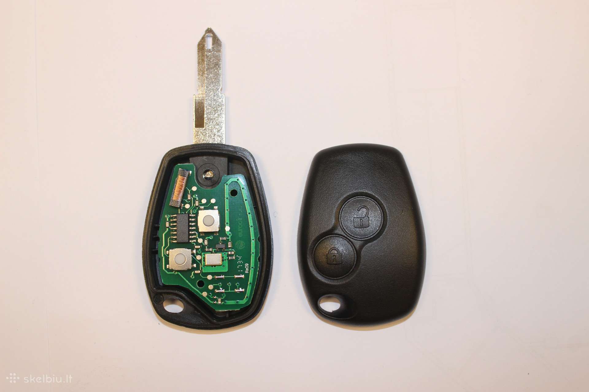 Renault raktas 10A ID46 PCF7946, PCF7947