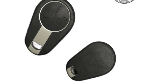 Volvo 630/670/780/880 Keičiamas 2 mygtukai Fob Automobilio rakto dėklas