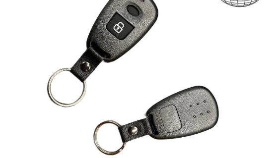 Hyundai 2 mygtukai nuotolinio rakto dėklas su baterijos vieta