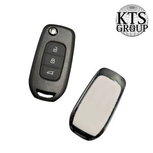 Renault Dacia Flip Remote Key 3 mygtukai 433MHz AES PCF7961M atsakiklis