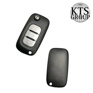 Renault Fluence Megane 3 Flip nuotolinio valdymo pulto raktas, 3 mygtukai 433 MHz PCF7961A atsakiklis Rašyti atsiliepimą