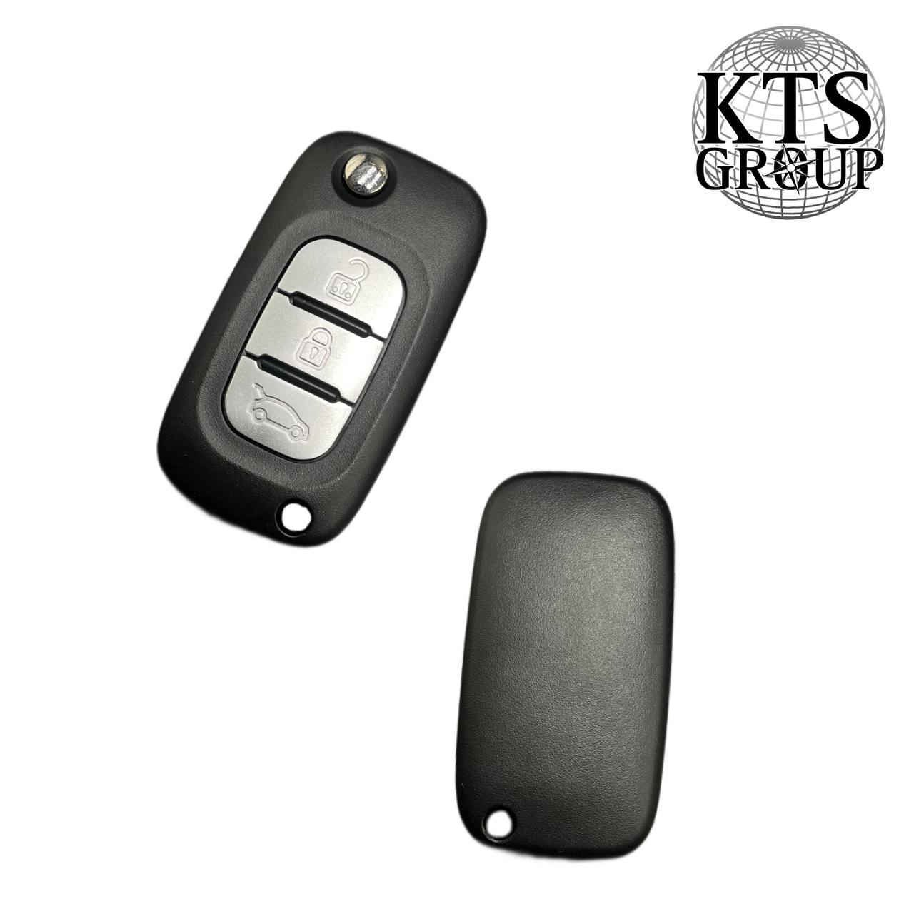 Renault Fluence Megane 3 Flip nuotolinio valdymo pulto raktas, 3 mygtukai 433 MHz PCF7961A atsakiklis Rašyti atsiliepimą