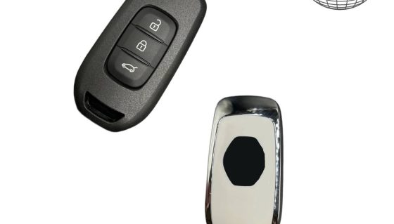 Renault Dacia Flip Remote Raktai 3 Mygtukai 433MHz HU136