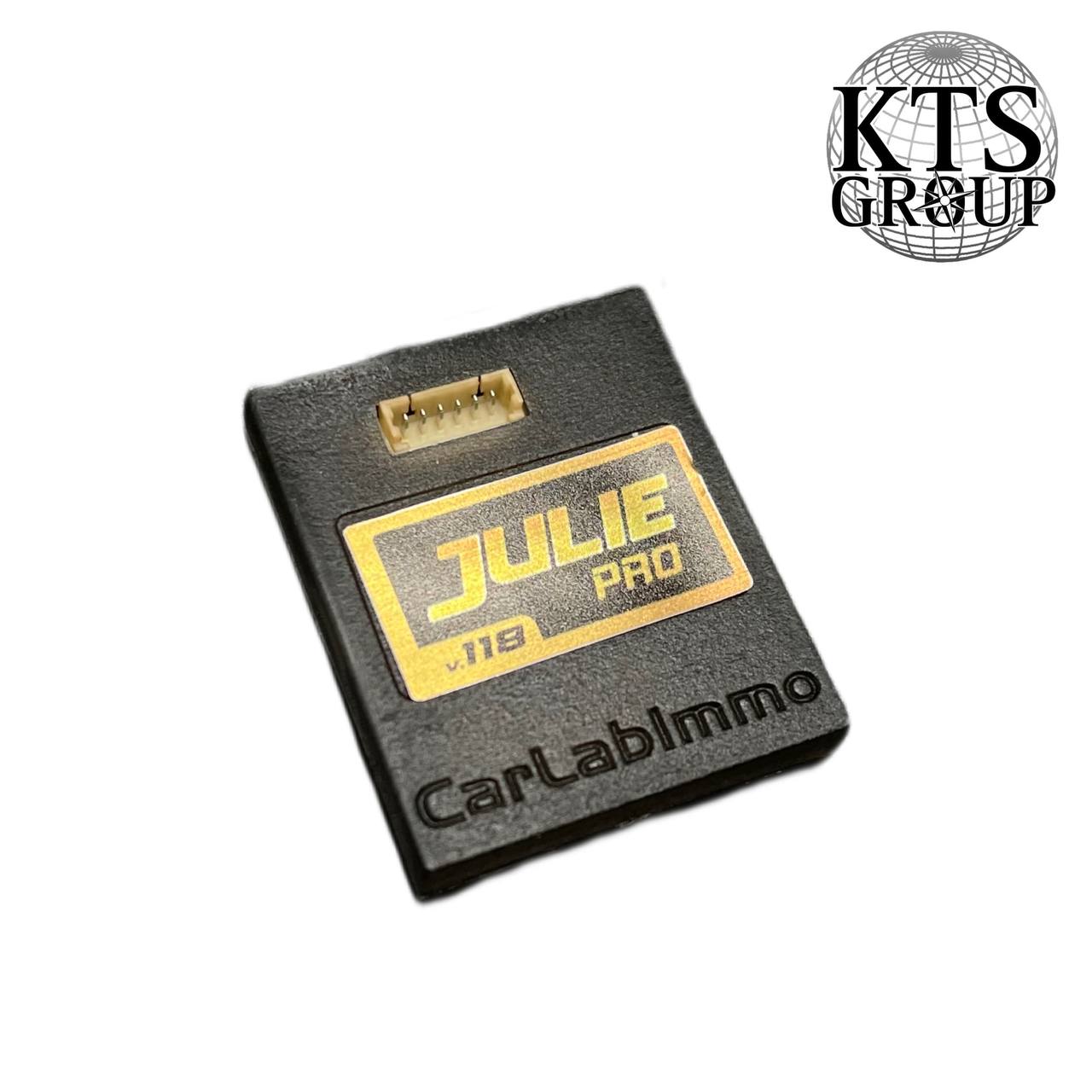 Julie Pro Platinum universalus automobilio emuliatorius, skirtas imobilizatoriaus ECU oro pagalvės prietaisų skydeliui