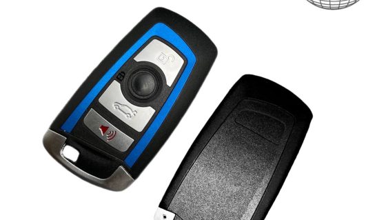 BMW F serijos rakto korpusas (4 mygtukų su geležte)