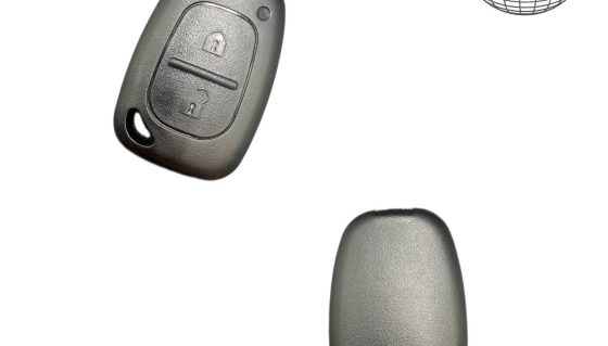 Renault 2 mygtukų atsakiklio raktų ruošiniui be rakto mentės