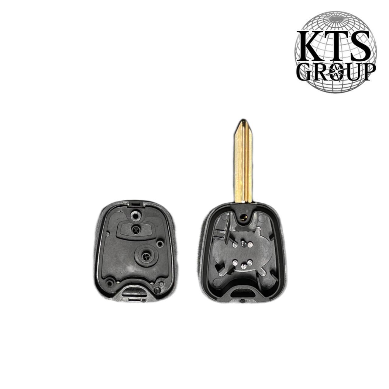 Peugeot/Citroen 2 mygtukas atsakiklio raktų ruošiniui su 5X9MH rakto ašmenimis - Image 2