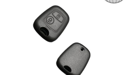 Peugeot/Citroen 2 mygtukų nuotolinio rakto dėklui raktų ašmeniui (be raktų ašmenų)