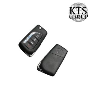 Toyota Corolla EX/Vios 4 mygtukas pakeistas rakto korpusas (TOY-43 gelazte)