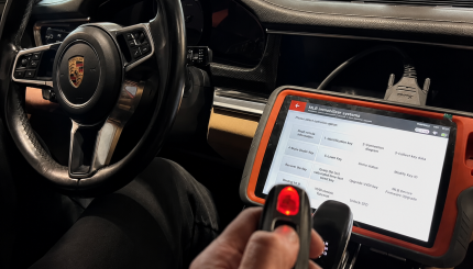 Pamesti automobilio raktai Vilniuje Porsche rakto programavimas