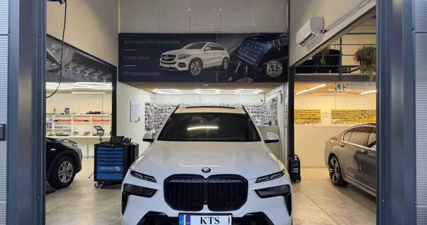 BMW diagnostika Vilniuje KTS Group