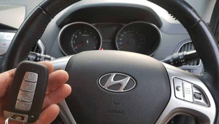 Hyundai raktų gamyba Vilniuje ir papildomo rakto programavimas