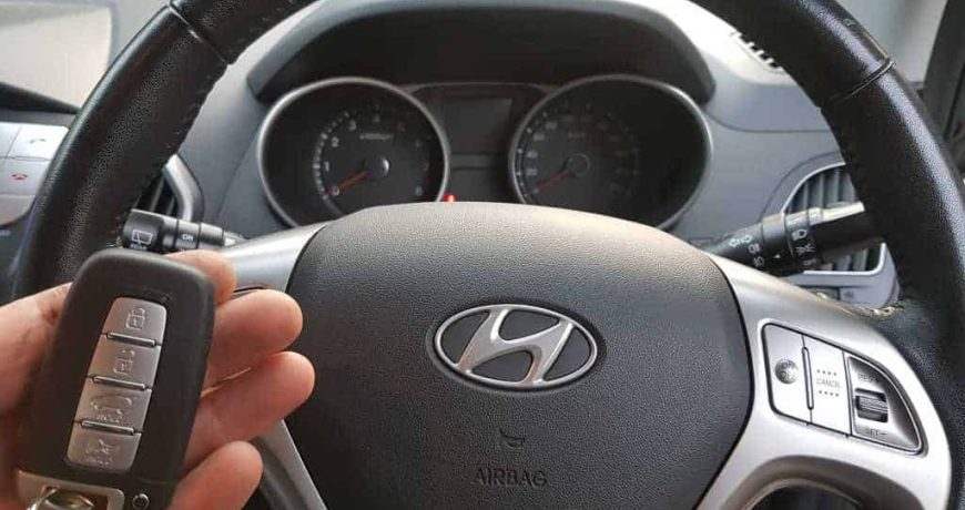 Hyundai raktų gamyba Vilniuje ir papildomo rakto programavimas