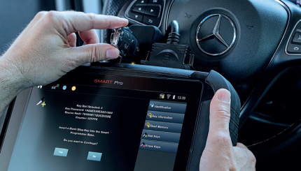 Mercedes rakto programavimas Vilniuje KTS Group