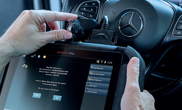 Mercedes rakto programavimas Vilniuje KTS Group
