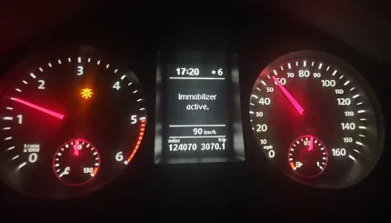 Automobilis neatpažįsta rakto dėl imobilizatoriaus gedimo