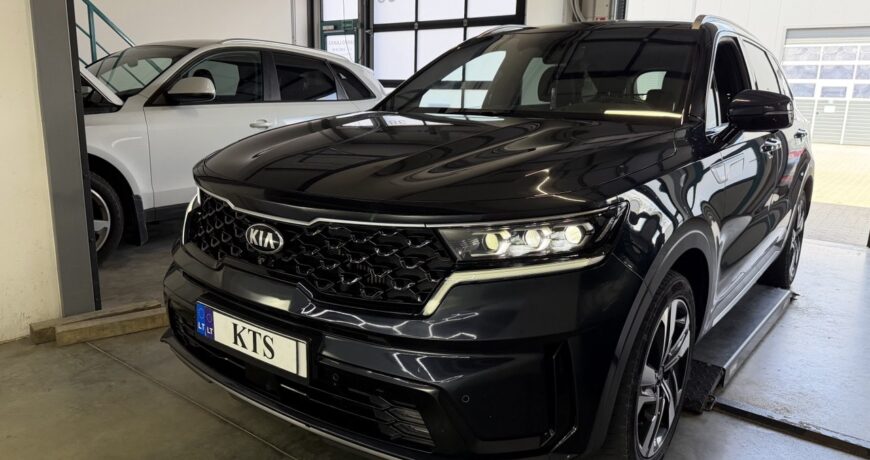 Kia Sorento IV priešrūkinių žibintų remontas Vilniuje