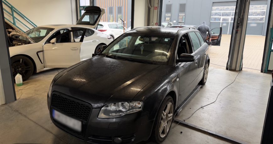 Audi A4 B7 elektros sistemos diagnostika KTS Group servise