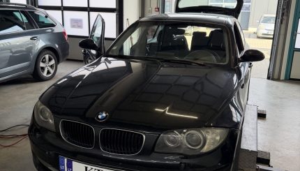 BMW 120 E87 elektronikos diagnostika Vilniuje