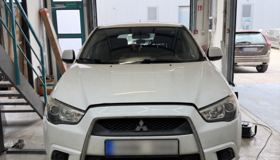 Mitsubishi ASX 2014 iš JAV prieš galinio rūko žibinto pajungimą