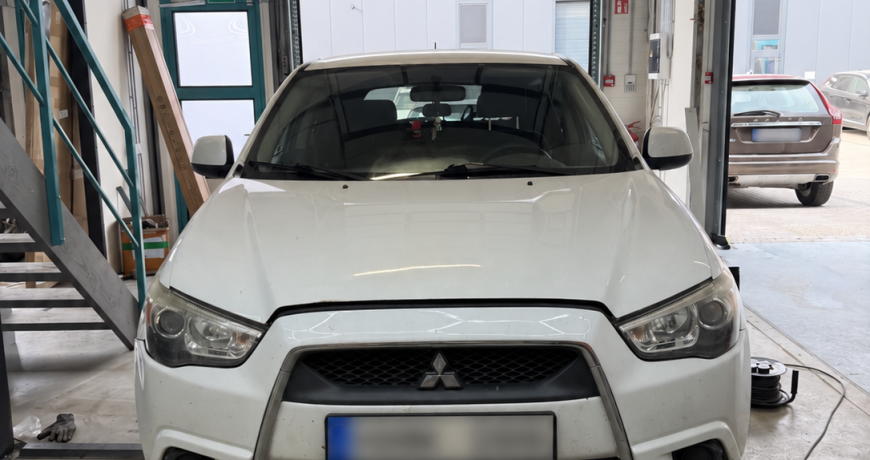 Mitsubishi ASX 2014 iš JAV prieš galinio rūko žibinto pajungimą